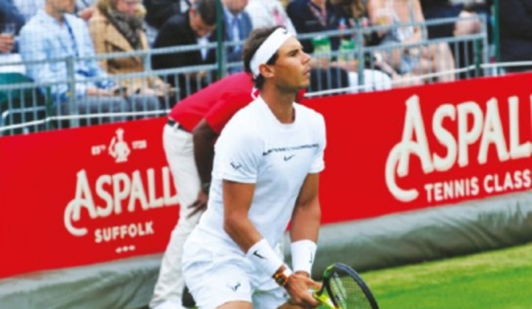 Rolls&Royce y Rafael Nadal en el Aspall Tennis Classic